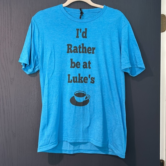 “I’d rather be at Luke’s” Girlmore Girls medium tee - Picture 2 of 5